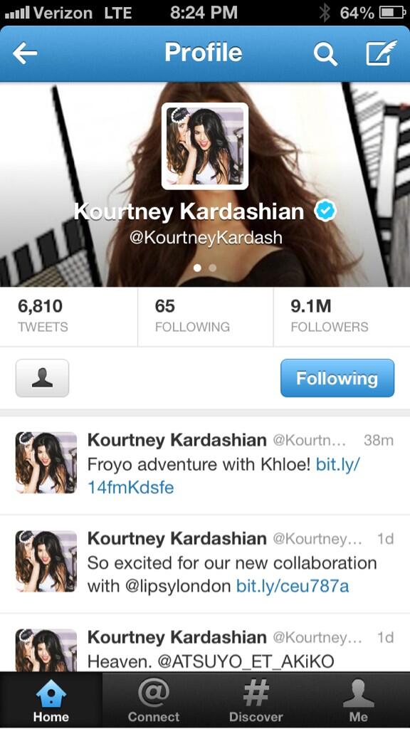 kourtneysmind's tweet photo. NOT ME! FAKE ACCOUNT http://t.co/hoa1kYpCKP