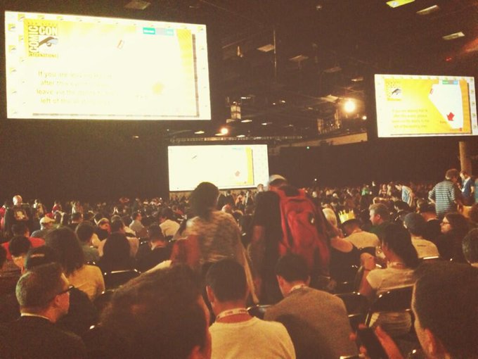 Hall H baby!!!!! http://t.co/14BEBJjFt5