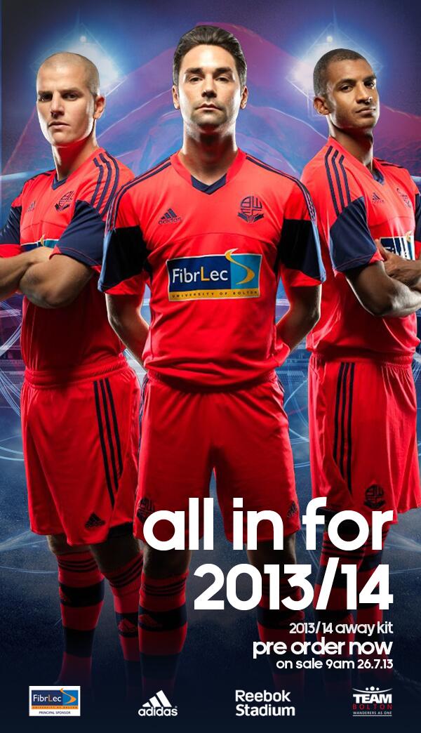 Bolton wanderers cheap away kit