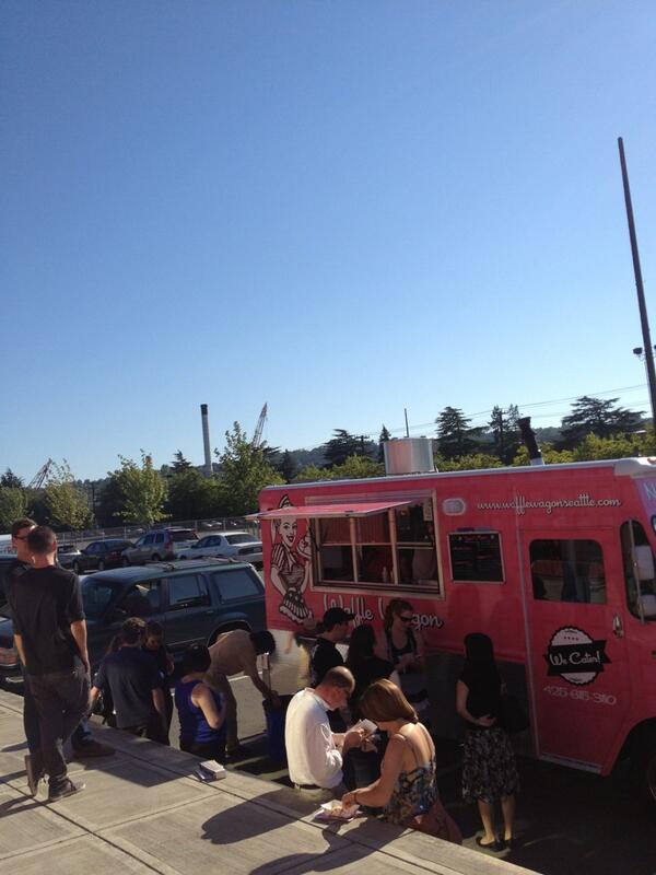 GrandImageDevan's tweet image. #grandimage #waffles block party 2013.  Grand image is the place to be!