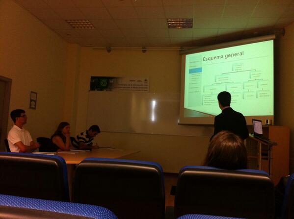 thingtrack's tweet image. Hoy nuestro colaborador presenta su PFC basado en MatTrack y la tecnología #konekti. Ya hay un Ing Teleco en Thk.