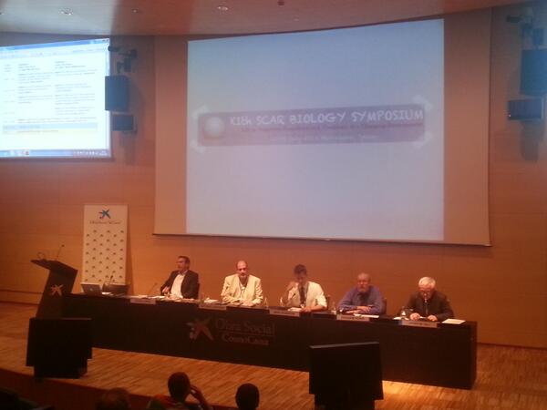 XIthSCARbio's tweet photo. Closing ceremony of the XIth SCAR Biology Symposium #SCARbcn Thanks to all of you! http://t.co/PAEBJlGJt6