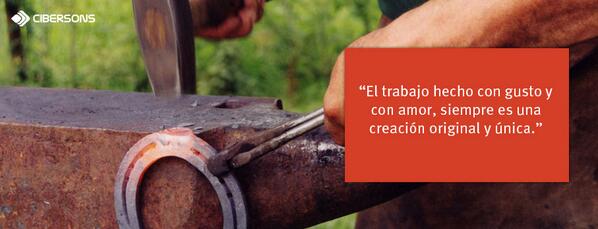 -El trabajo hecho con gusto y con amor, siempre es una creación original y única-
¡Buen viernes para todos!