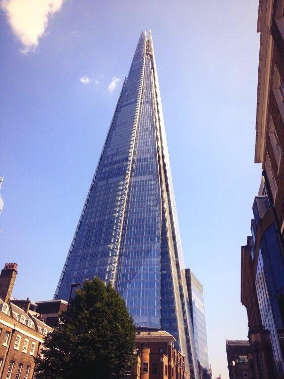 FrancineHigham's tweet photo. Fabulous day for a trip up the shard. What a treat!  Thanks @CSquaredcc http://t.co/Dvq1Jamhx7