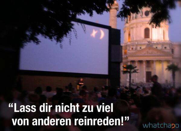 whatchado's tweet photo. “Lass dir nicht zu viel von anderen reinreden!” (Judith Wieser-Huber, Künstlerische Leitung v… http://t.co/kOqASwEIZ9 http://t.co/PHI1rvoXeT
