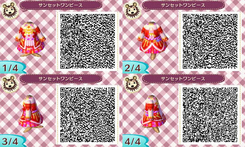 Refuse Dump Refuse Dump サンシャインワンピースのqrコード とび森 マイデザイン アイカツ Http T Co Owybygjvmg Twitter