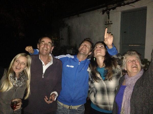 The Magnuses wave at Saturn #waveatsaturn