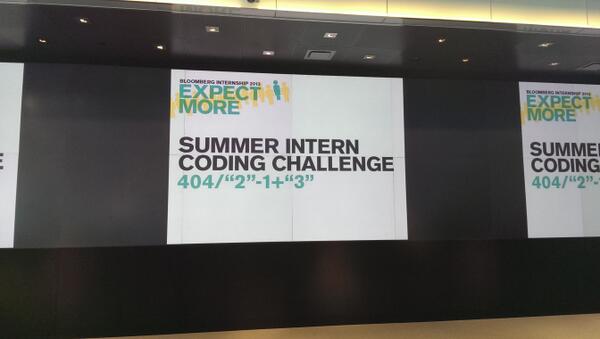 jerenkrantz's tweet photo. Mentoring Bloomberg R&amp;D interns doing a 24-hour coding challenge kicking off in a bit. Excited to see what they do! http://t.co/E6Y4BxiWgL