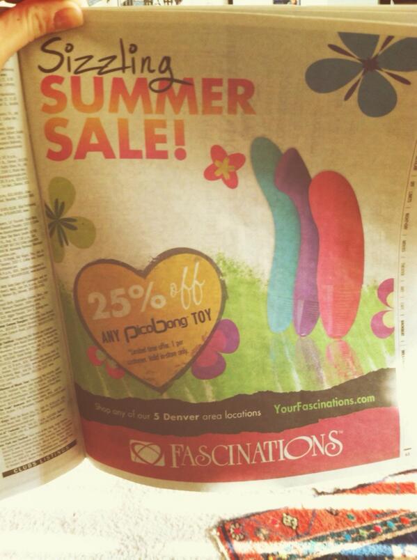 motweetsthings's tweet image. i live in a place where there are tasteful ads for vibrators in easy to access free printed media #societalprogress
