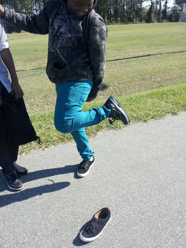 bootywonton's tweet photo. @Yo_its_Boca wearing some Fubu's. Damn. http://t.co/Qji2IgHBGD