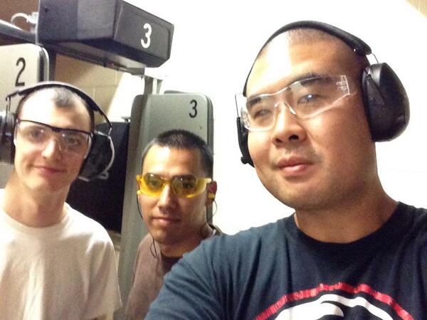 HugoStiglitz112's tweet image. Shooting range with my classmates for an upcoming test. #academyflow