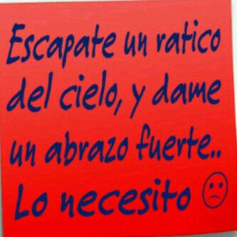 heidycarrascal1's tweet photo. Te extraño http://t.co/Cdt5LOJmT3