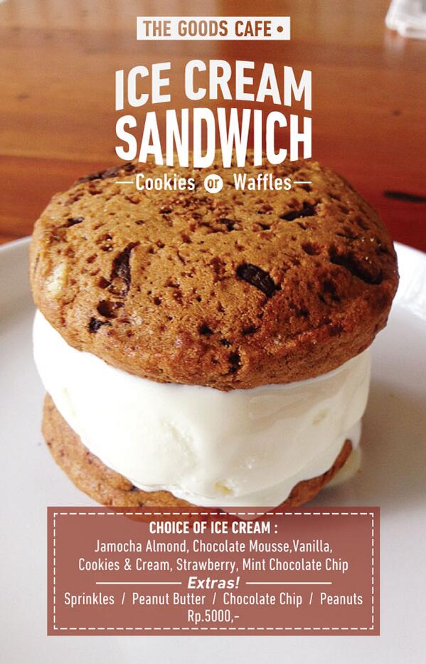 Sweet tooth calling"<a href="/theGOODScafe/">The Goods Cafe</a>: TODAY! BUY 1 GET 1 #GOODSIceCreamSandwich <a href="/theGOODScafe/">The Goods Cafe</a> PIM2. Choose your flavour "