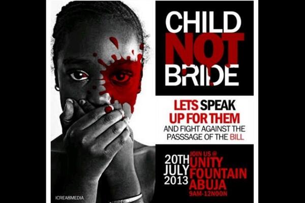 STOP IT #ChildnotBride