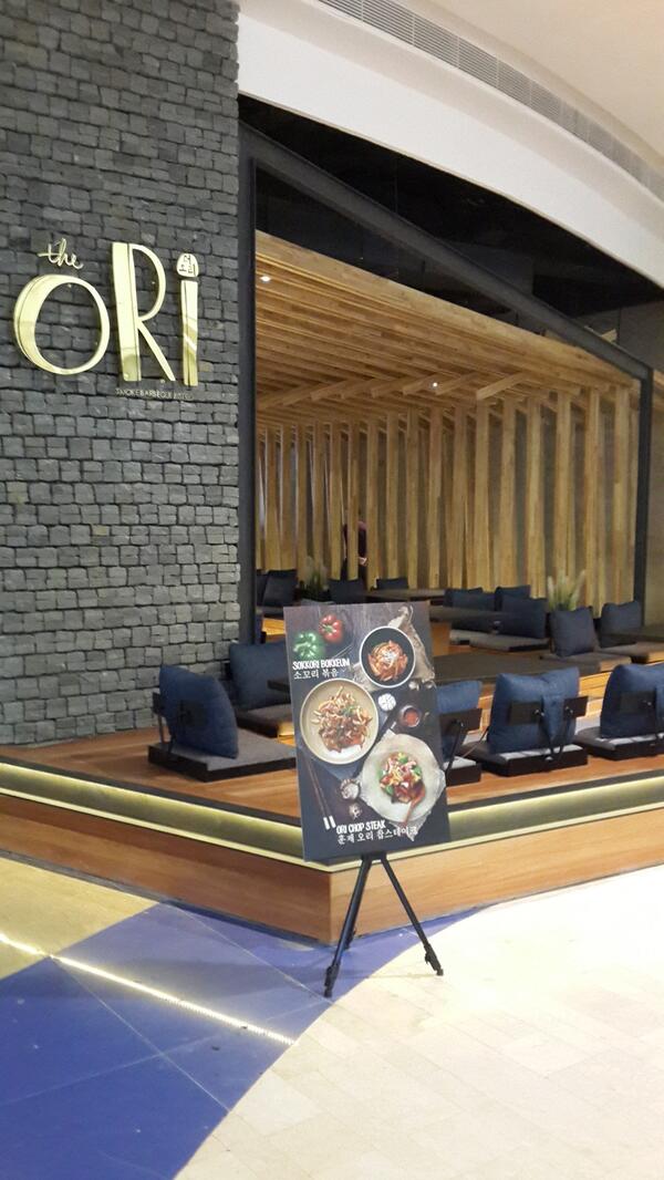 Breakfasting?"@LOTTE_LOVE_JKT: New Resto dari Korea, THE ORI dgn konsep unik, harus dicoba nih avenue people... "
