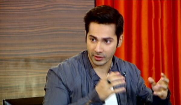 RajeevMasand's tweet photo. Varun Dhawan: "I can't do a film if I don't believe it's going to work". The Bollywood Roundtable, 12pm CNN-IBN http://t.co/QJ9sszktSy