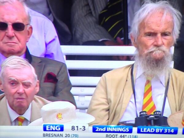 1st mcc touring team at their 120 year reunion #Ashes2013 #SkyCricket