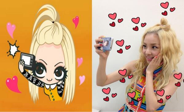 krungy21's tweet photo. 셀카찍는다라~ 비슷해요?!? >.< http://t.co/Nh8W9872J4