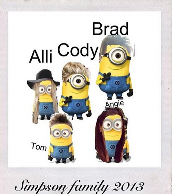 AlliSimpsonID's tweet photo. Simpson minions :D http://t.co/xDzTIfWoF8