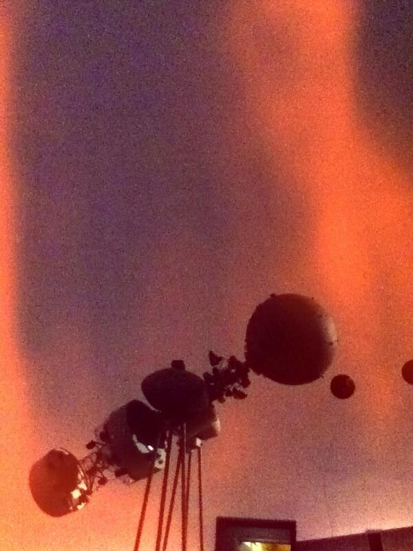 WilsonsWorld's tweet photo. If you haven't experienced the old school planetarium at @SchieleMuseum, you should. #NASAgeek http://t.co/KXdaj6eI2b