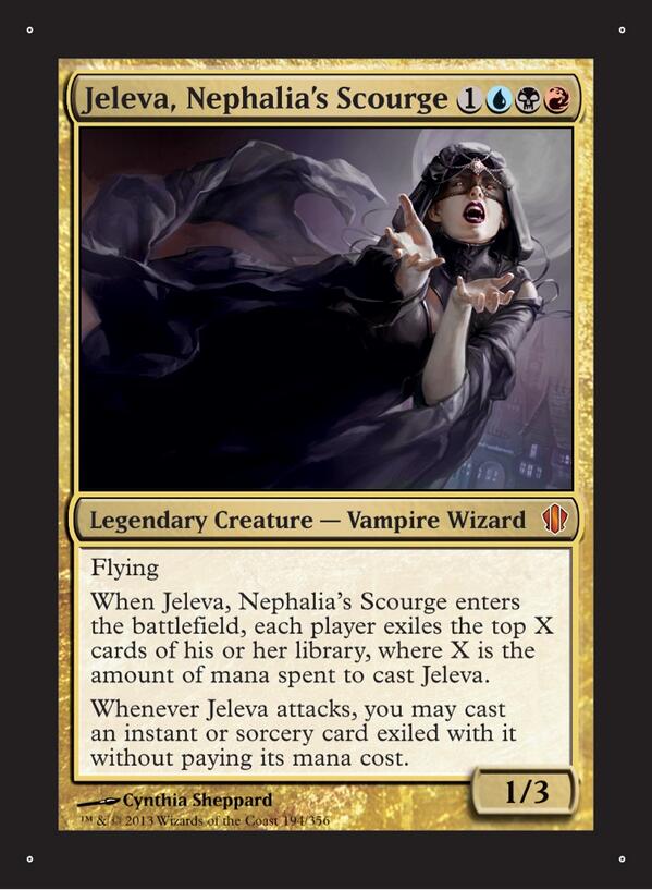 Jeleva, Nephalia's Scourge (2013 commander product) BPo7y15CQAA8lFE