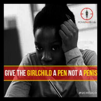 Ashabiade_03's tweet photo. #childnotabride http://t.co/uEp3YEBspN