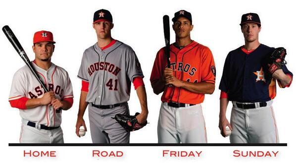 BaseballStyle97's tweet image. Probably my favourite jerseys.  #theysuck #Astros