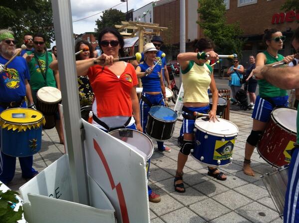 Zuruba au Minifestival... Juste parce qu'on aime ça :p #hochelaga #montreal #environnement #homa