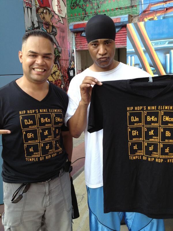 TOHHNYC's tweet image. Shout to @GoldenEraRadio rockin' the stage @5PointzNYC right now. Representin' the #RealHipHop | #9Elements