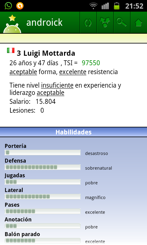 Lucentum_123084's tweet photo. Def lateral en venta. Sobrenat def, magnifico lateral, exc pases y bp. @HattrickTransfe Es una ganga. Gran jugador! http://t.co/FTcO5lSRuN