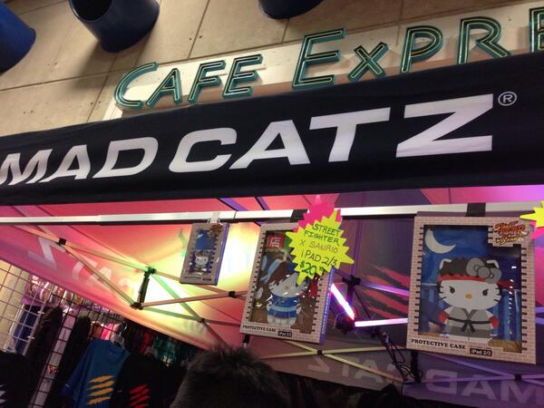 sayuki44's tweet photo. #Madcatz #sdcc http://t.co/tSb5F89w6u