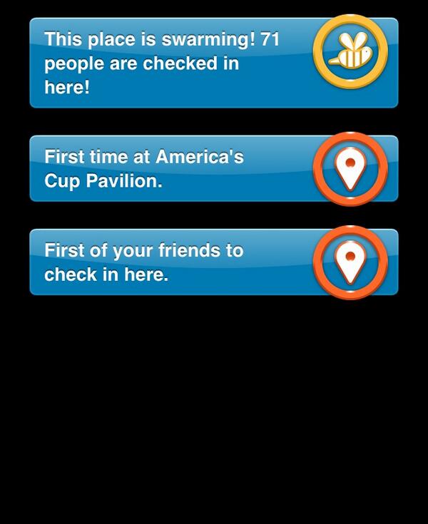 jinxlicious's tweet photo. Unlocked the "Swarm" badge! http://t.co/FtGQvgWISo http://t.co/R7dOChGrEh
