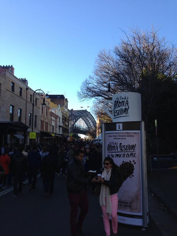 #aromafestival #therockssydney