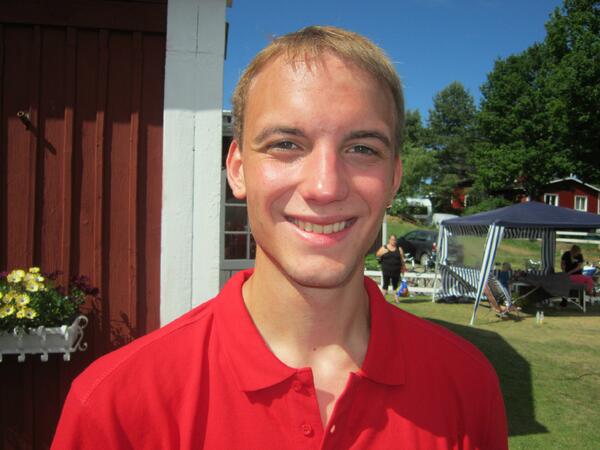 MVTSport's tweet image. Så här ser han ut, Solfjäderstadens nye schweizare Andy Menon. Med i Varamon sportfestival. #innebandy #Motala