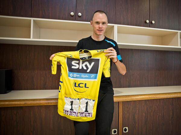 RT if you are tuning in tonight to watch @TeamSky and Chris Froome bring the jersey home #TDF po.st/TourHub