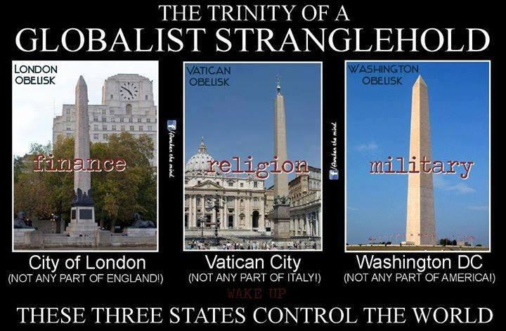 truther monkey on Twitter: "THE TRINITY OF A GLOBALIST STRANGLEHOLD. THESE  THREE STATES CONTROL THE WORLD . http://t.co/U0IDqf5u2P"