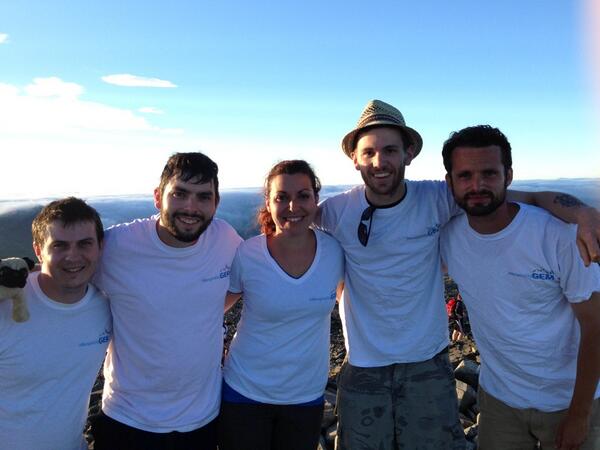 HikesGEM's tweet photo. Made it to the top of Scafell Pike in 1:50! http://t.co/VdoHzMUbJk