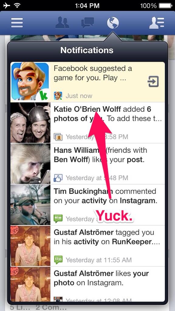 facebook ad type Facebook ad type