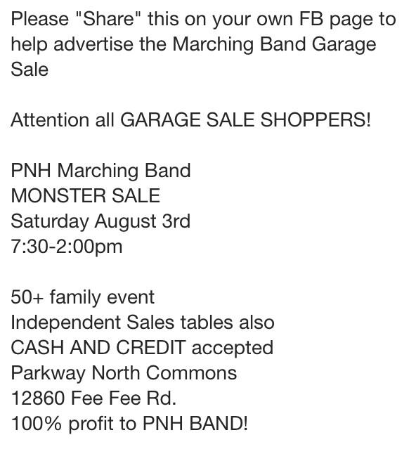 Parkway North Band tweet media