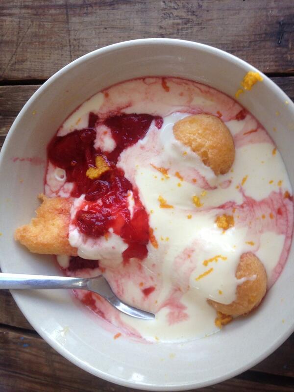 LiveDoNow's tweet image. Amazing Italian style desert to round off a great brunch #backdoorsalon