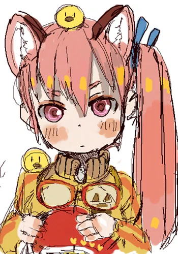 素敵な方々と描かせて頂いたチャットの履歴がこちらですの→ その中のいつものピンクな髪のお狐、睡蓮ちゃん。描いて頂いた子も激マブ(*'∀`*)グフフフ 