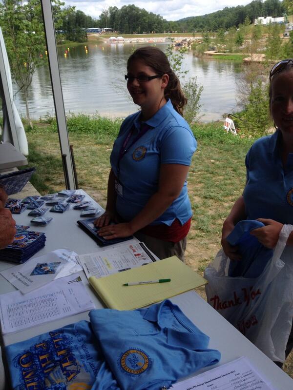 Be sure to stop by the #APO trading post at the reunion here at #2013Jambo -- we've for patches and shirts!