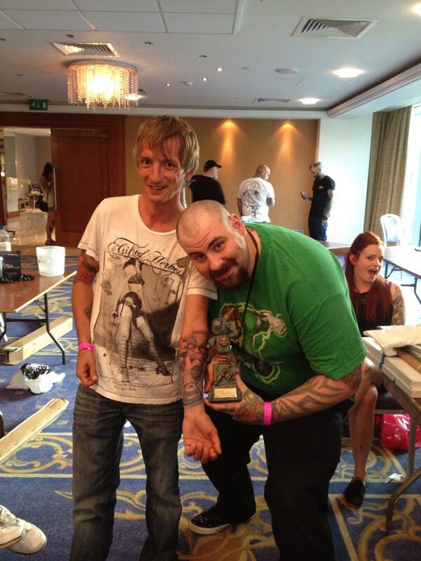 InkBred's tweet image. The awesome Cecil porter one the overall best of show award, sponsored by Inkbred congrats and an awesome tattoo!!!!