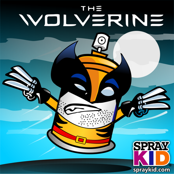SprayKID's tweet photo. The Wolverine (2.0)  https://t.co/ypQwEjVvEc #SuperHeroe #Guepardo