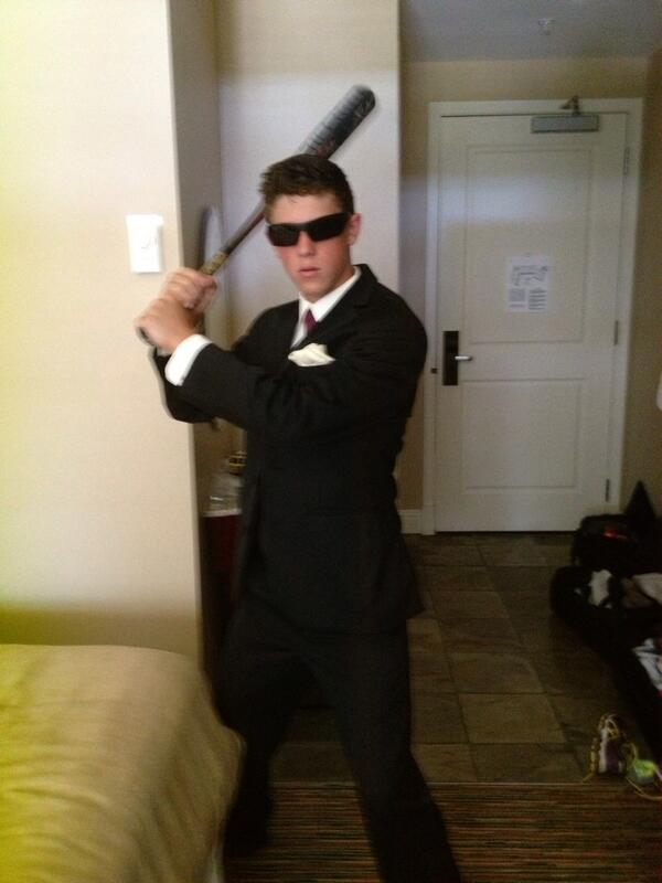 schills11's tweet photo. Staying "Sharp" at the wedding for CO! http://t.co/Yak5tesvgs