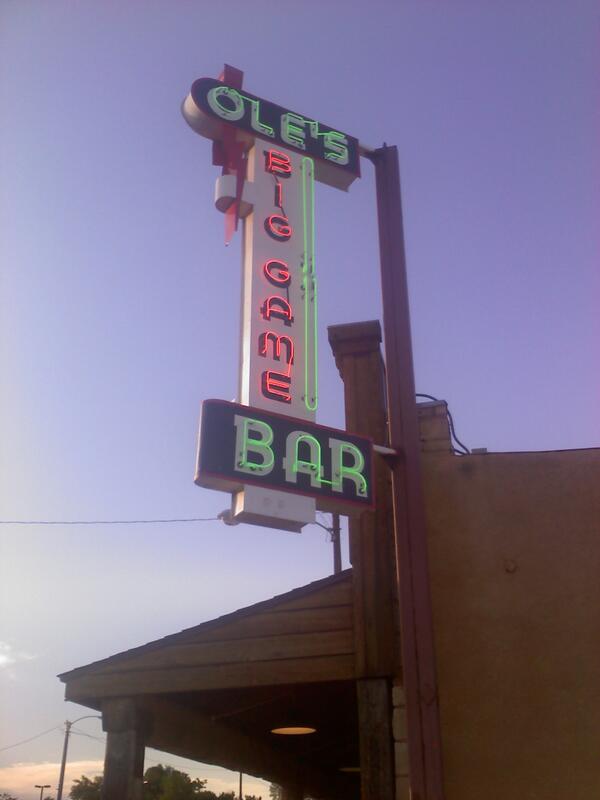 fataldisc's tweet photo. Ole's Big Game Steakhouse &amp; Lounge - "Nebraska's Most Famous Waterin' Hole" http://t.co/WCtQOi9Aw2