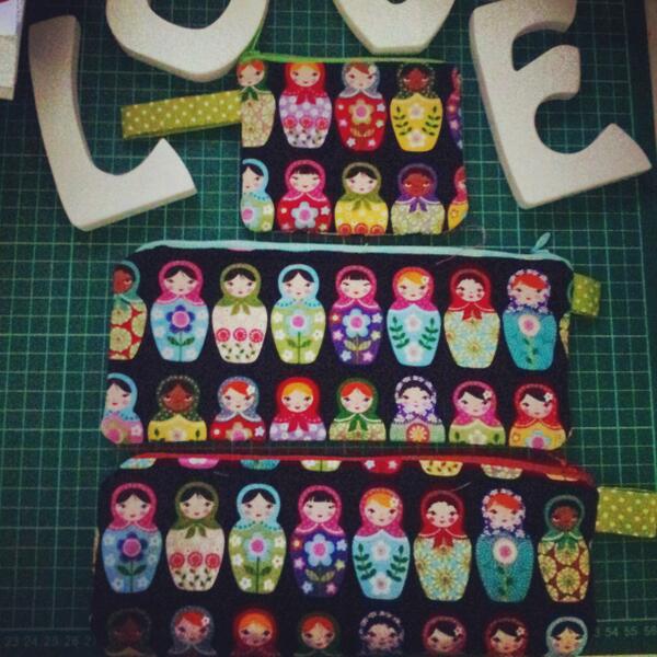 sewpassions's tweet photo. Tiga matryoska bersaudara by #sewpassions #craft #handmade #lovehandmade #pouch #cute #hobbies #matryoshka http://t.co/PExzwD11uO