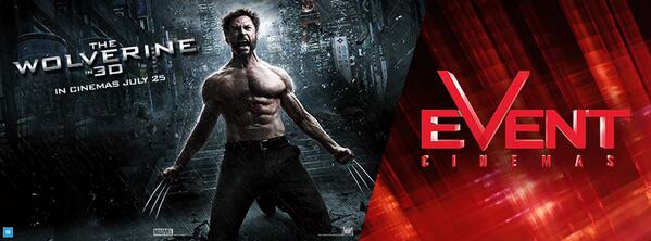 3 days until we unleash The #Wolverine onto our #Carindale screens. Tickets on sale: eventcinemas.com.au/movie/The-Wolv… #Marvel