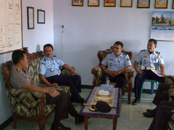 Koordinasi Kalapas Klas IIA Kendal &amp; Kapolres Kendal Dalam Mengantisipasi Ganguan Kamtib Di Lapas Klas IIA Kendal