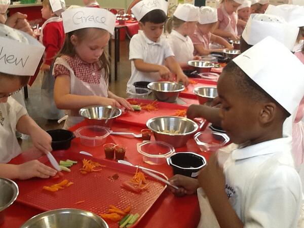 RoscoePrimary4's tweet photo. #pastamakesyoulearnfaster @jnrchefs http://t.co/0f4npWkz8e